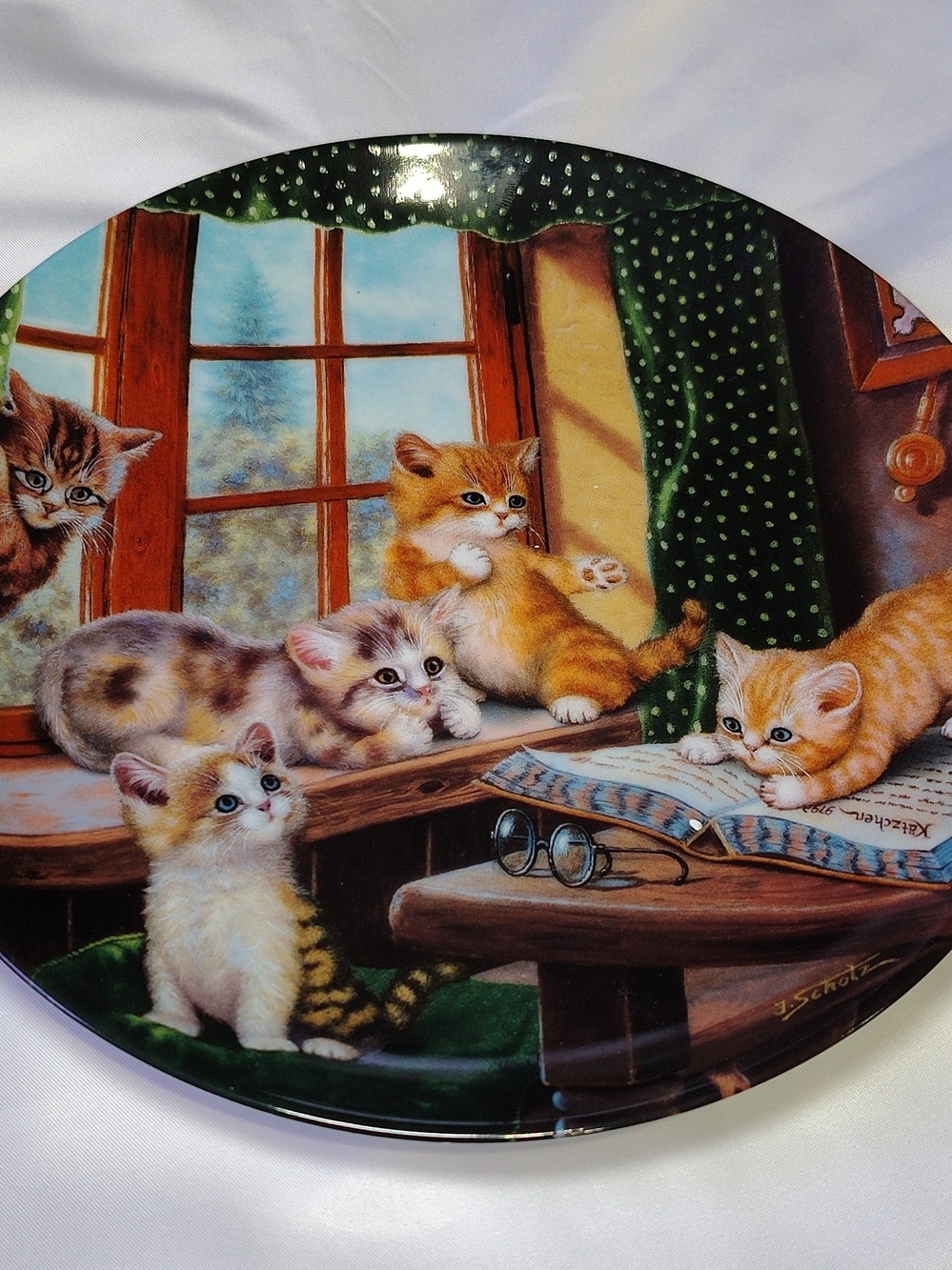 " Story Time " Decorative Plate